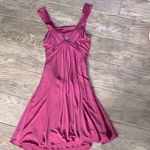 Marciano purple open back dress